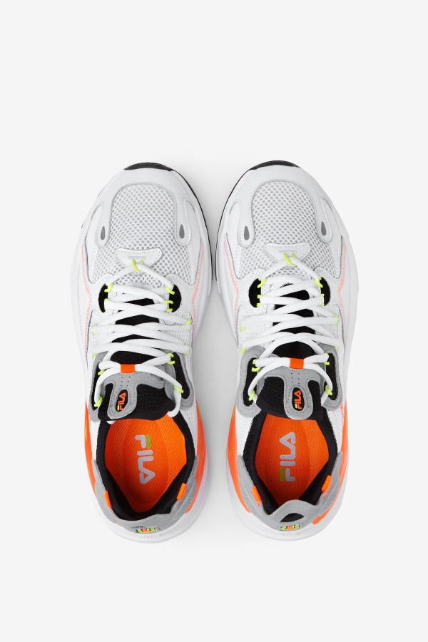 White-Black-Orange Men\'s Ray Tacer Evo 2 Fila
