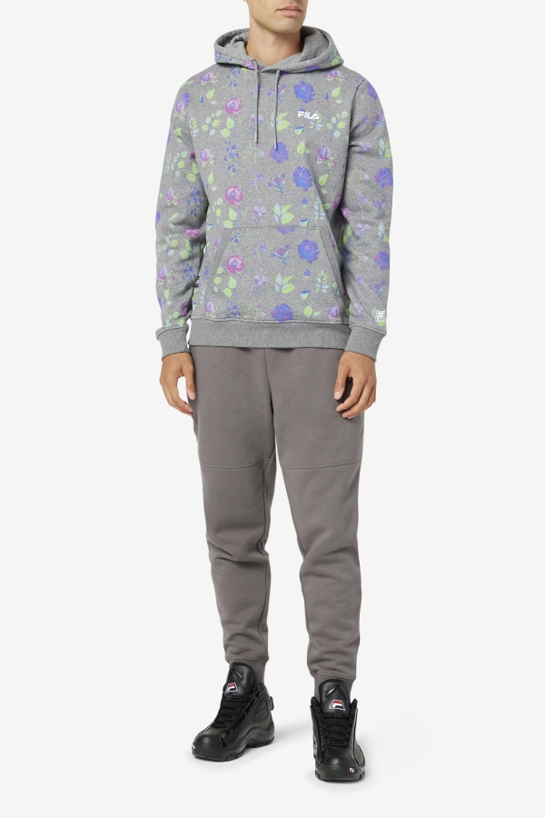 Ashokane Hoodie Fila Heather-Floral Print