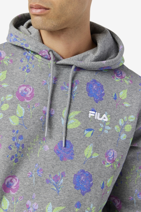 Ashokane Hoodie Fila Heather-Floral Print
