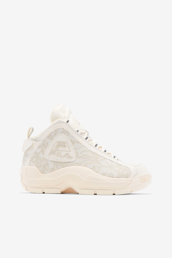 Women's Grant Hill 2 Floral Jacquard Gardenia-Turtledove Fila