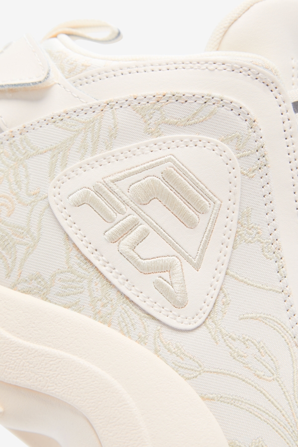 Women\'s Grant Hill 2 Floral Jacquard Gardenia-Turtledove Fila