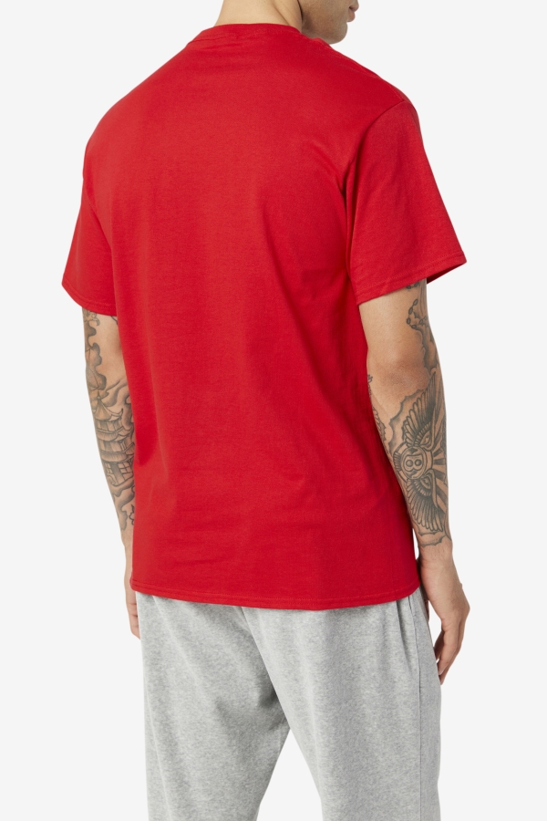 Red-Navy-White Original Fitness Tee Fila