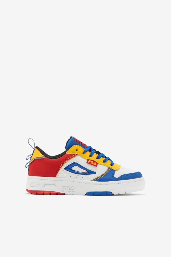 Fila Big Kids' Lnx-100 Chain Stitch Black-Red-Blue