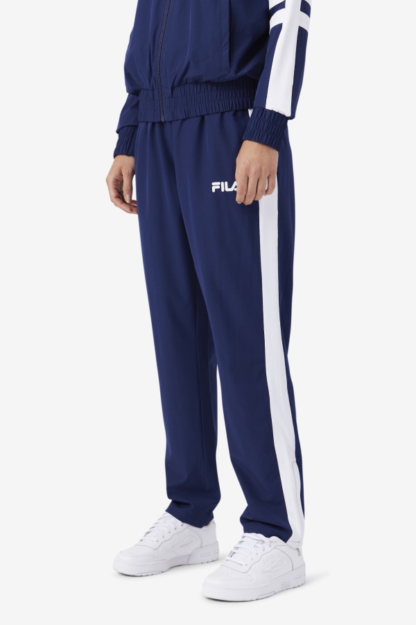 Jovia Track Pant Navy-White Fila