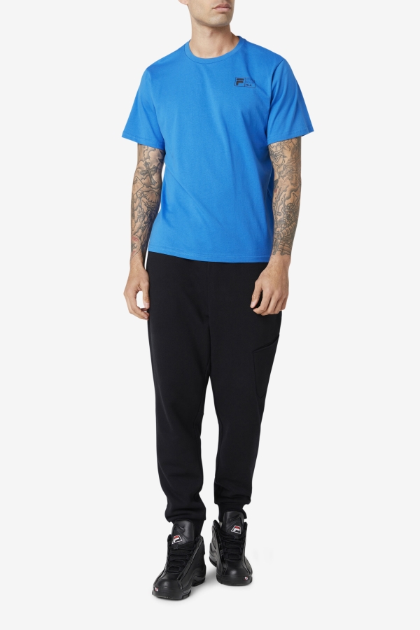 Track Tee Fila Blue-White