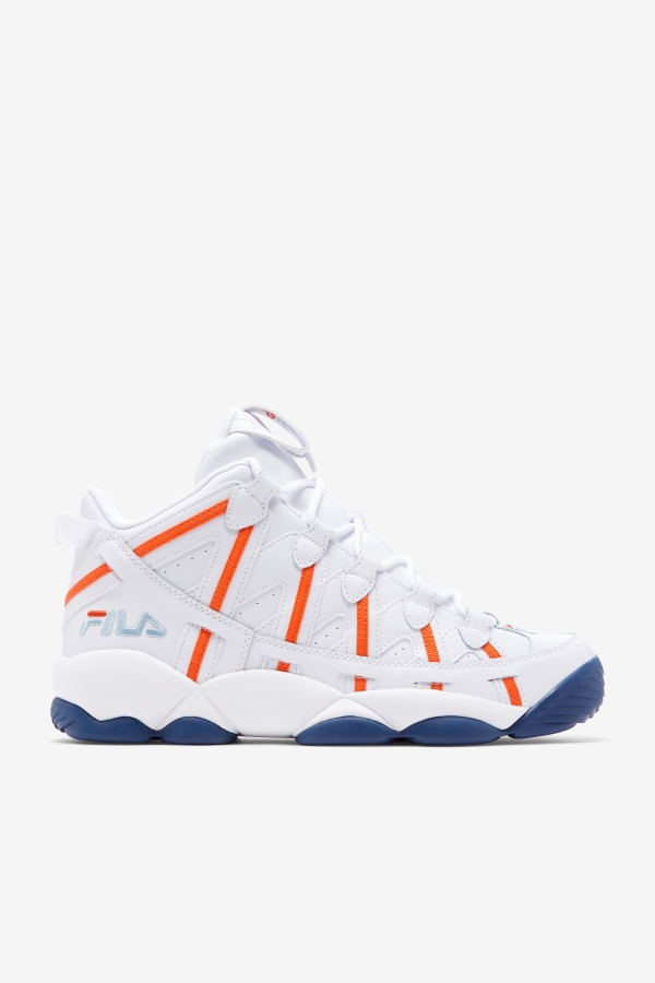 Men's Stackhouse Spaghetti White-Red Orange-Blue Fila