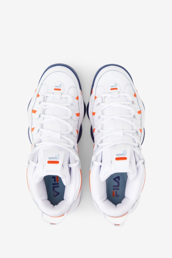 Men\'s Stackhouse Spaghetti White-Red Orange-Blue Fila