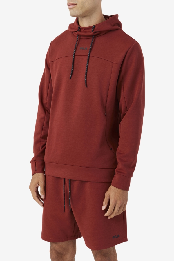 Fila Aadheen Hoodie Russet Brown-Black