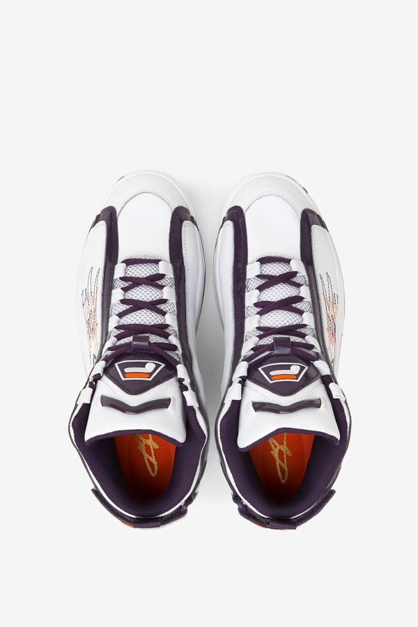 Men\'s Grant Hill 2 History White-Purple Pennant-Orange Fila