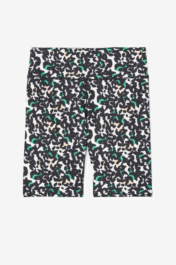 Black Animal Fila Forza 8" Bike Short