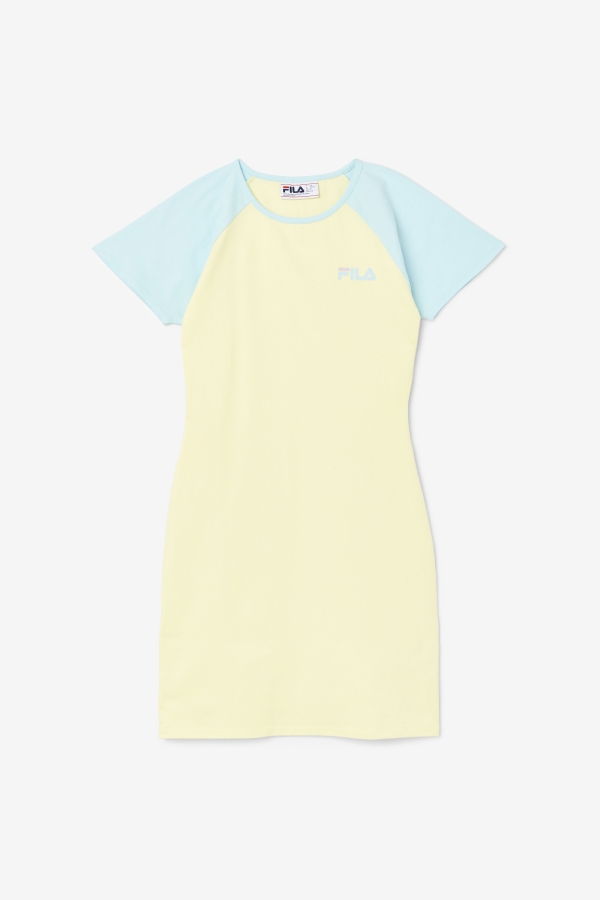 Kyra Dress Fila Tender Yellow