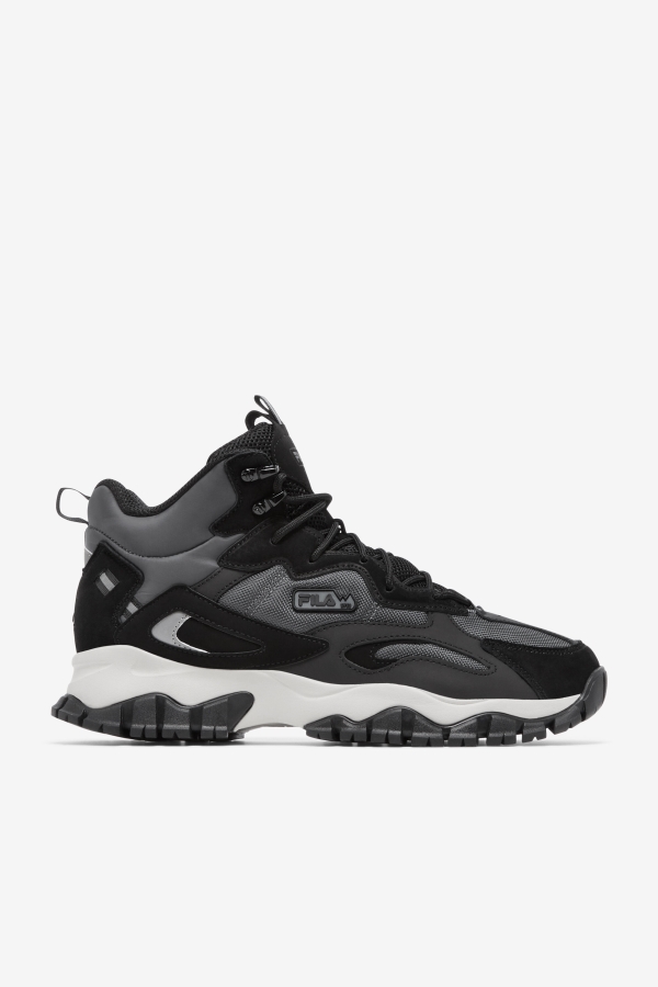 Shadow-Black-Silver Gray Men's Ray Tracer Tr 2 Mid Fila