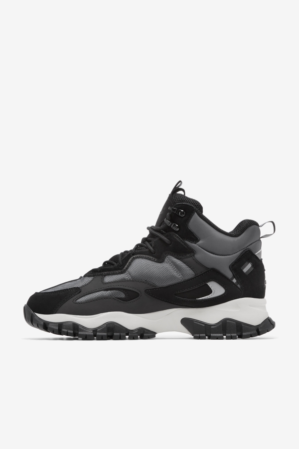 Shadow-Black-Silver Gray Men\'s Ray Tracer Tr 2 Mid Fila