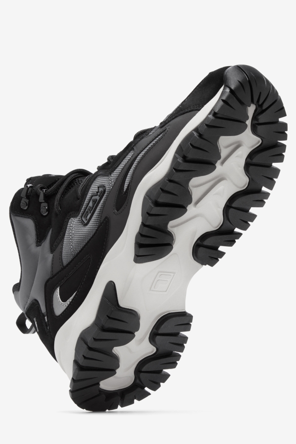 Shadow-Black-Silver Gray Men\'s Ray Tracer Tr 2 Mid Fila