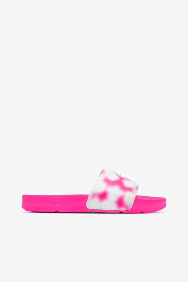 Fila Women's Drifter Tie Dye Multi-Pink Glo-White