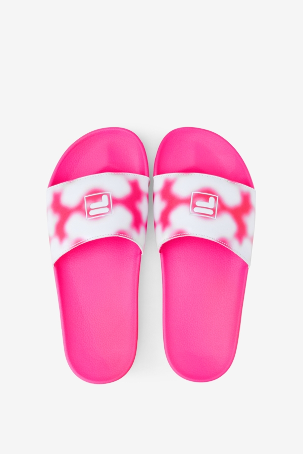 Fila Women\'s Drifter Tie Dye Multi-Pink Glo-White