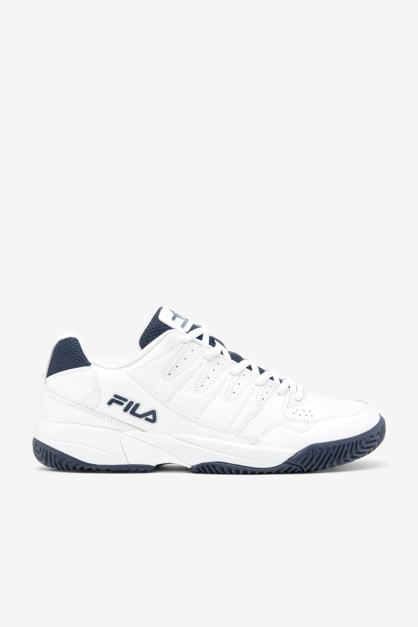 Men's double bounce Fila White-Navy