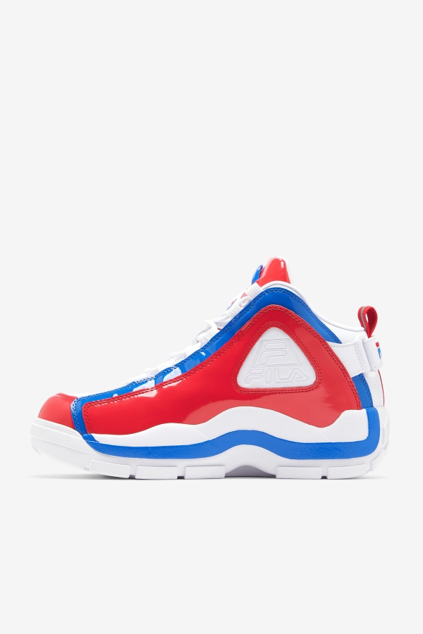 Men\'s Grant Hill 2 Fila White-Red-Blue