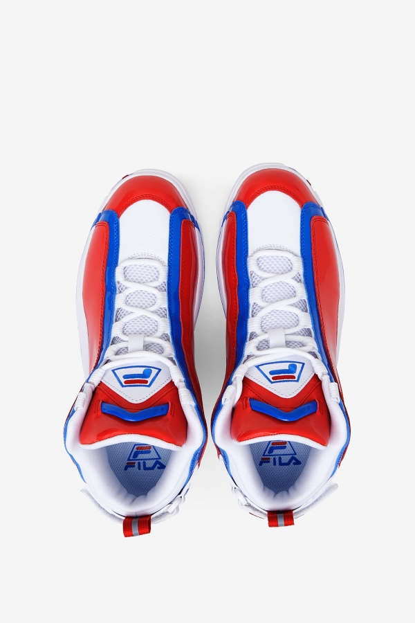 Men\'s Grant Hill 2 Fila White-Red-Blue