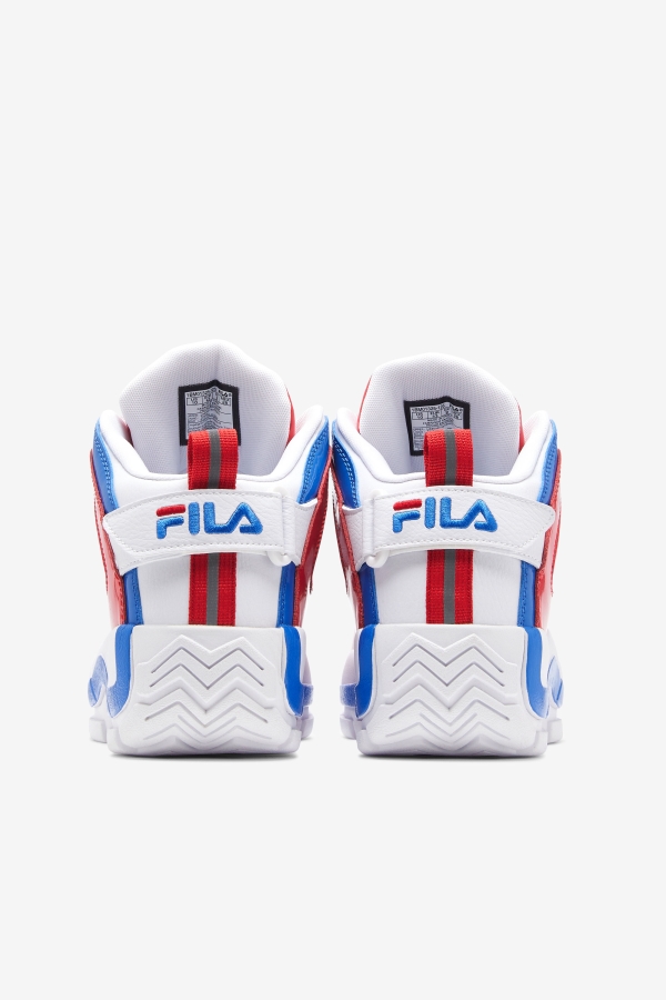 Men\'s Grant Hill 2 Fila White-Red-Blue