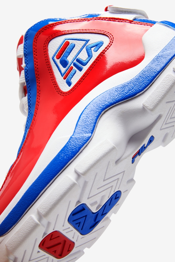 Men\'s Grant Hill 2 Fila White-Red-Blue