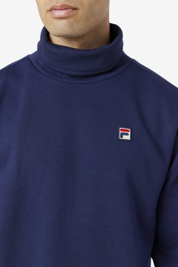 Noah Fleece Turtleneck Peacoat Fila