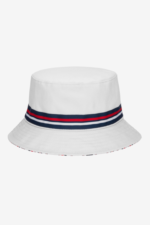 reversible bucket hat White Fila