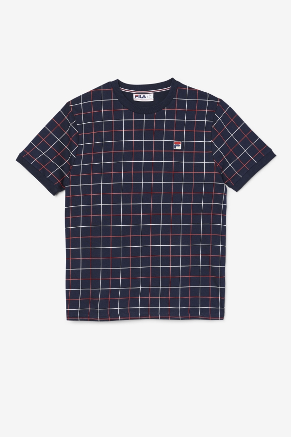 Casbian Crew Navy-Red-White Fila