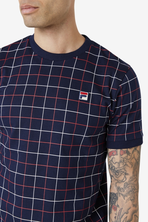 Casbian Crew Navy-Red-White Fila