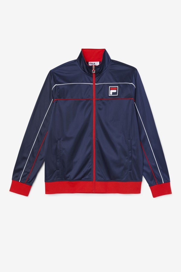 Fila Navy-Red-White Wayan Track Jacket
