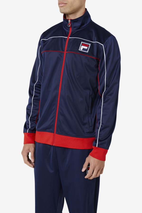 Fila Navy-Red-White Wayan Track Jacket