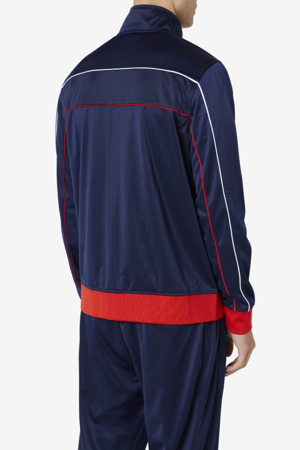Fila Navy-Red-White Wayan Track Jacket