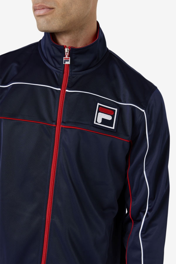 Fila Navy-Red-White Wayan Track Jacket