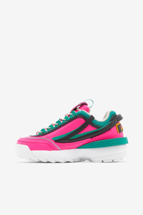 Women\'s Disruptor 2 EXP Fila Pink Glow-Gold-Gardenia