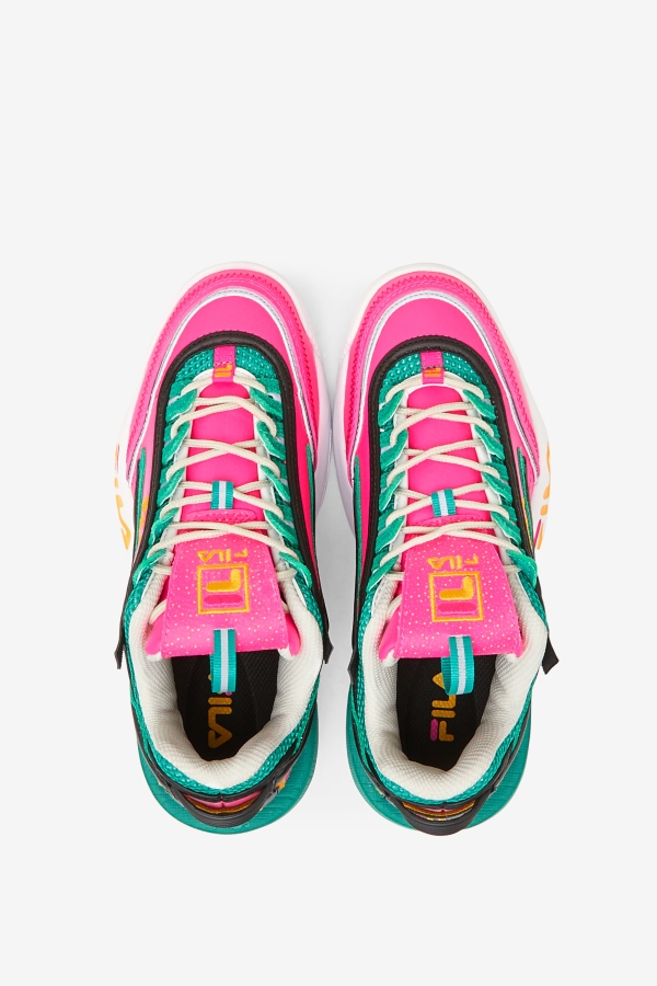 Women\'s Disruptor 2 EXP Fila Pink Glow-Gold-Gardenia