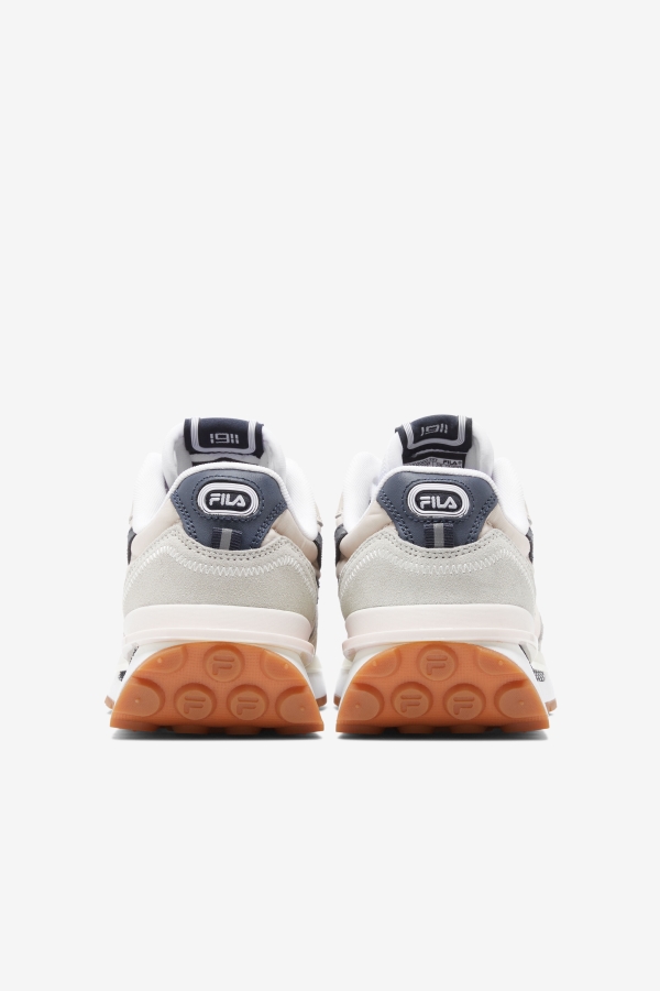 Bleached Sand-Navy-White Fila Women\'s Renno