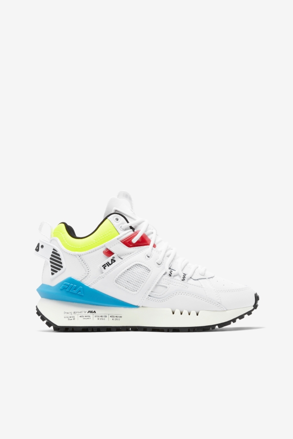 White-Black-Red Fila Women's Spectra