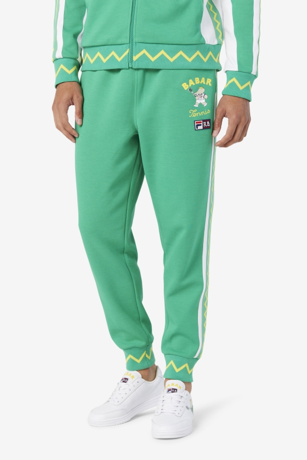 Fila Deep Mint-White FILA X RB Babar Evertt Jogger