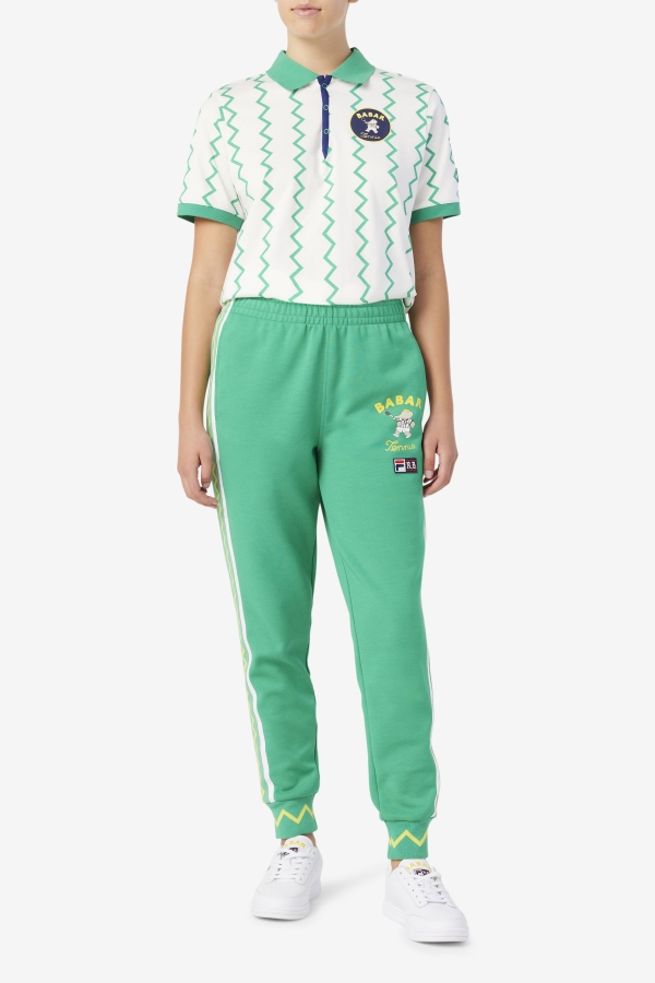 Fila Deep Mint-White FILA X RB Babar Evertt Jogger