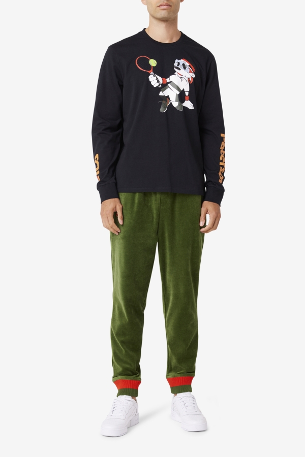 Black Fila FILA X Paterson Long Sleeve Tee