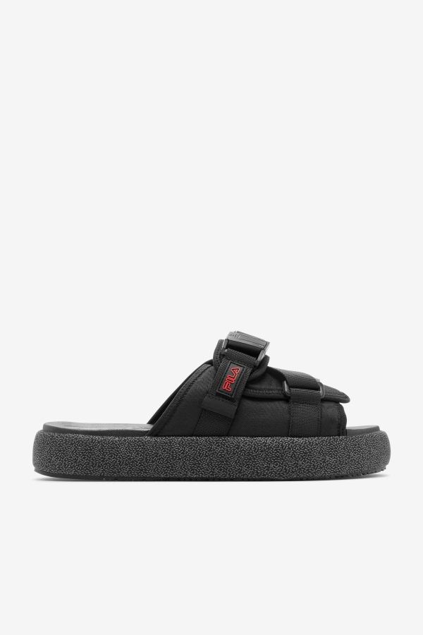 Fila Men's Atlas Slide Black-Red