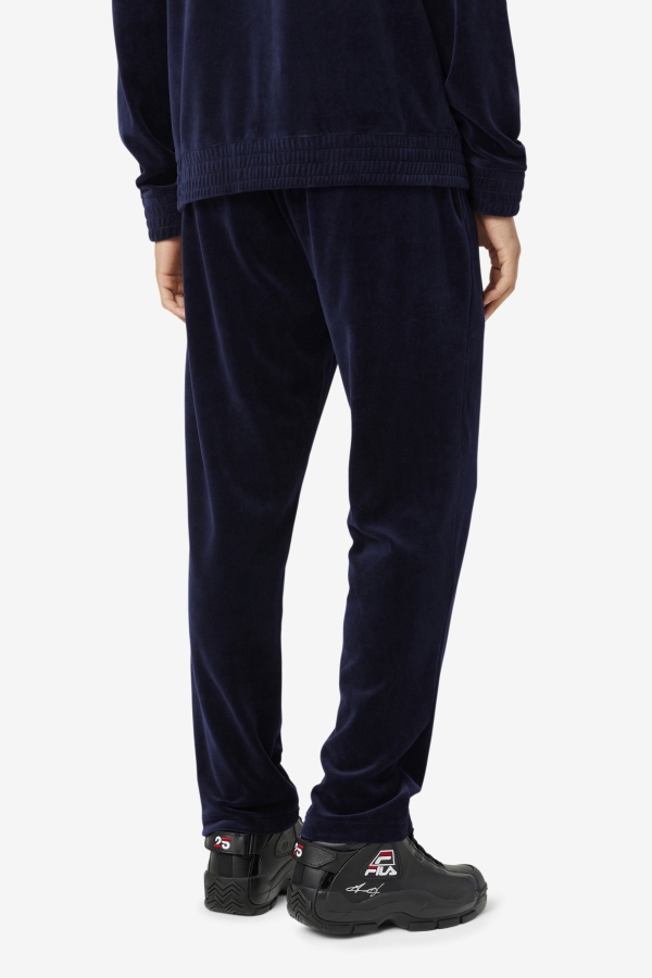 O-Fit Velour Pant Fila Navy-Gardenia-Red