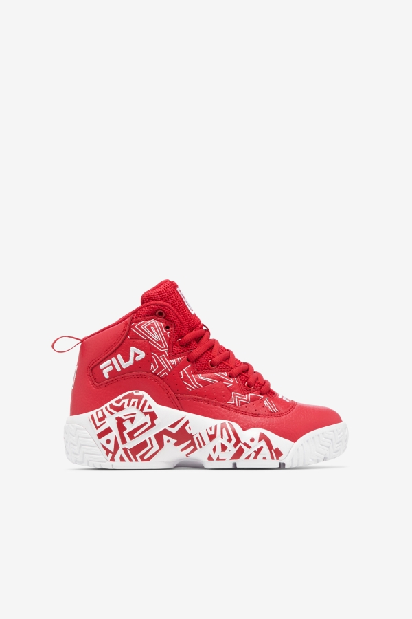 Big Kids' MB Red-White Fila