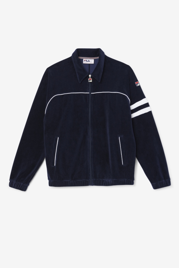 Fila Verdy Velour Jacket Navy-White