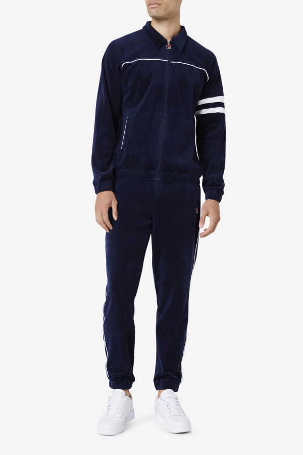 Fila Verdy Velour Jacket Navy-White