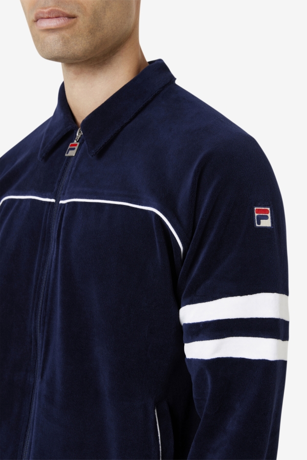 Fila Verdy Velour Jacket Navy-White