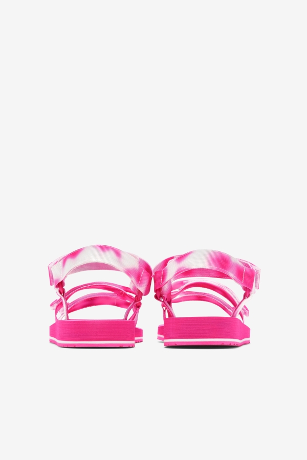 Multi-Pink Glo-White Fila Women\'s Drifter Ts Tie Dye