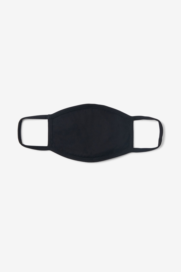 White Pin Stripe Face Mask White Fila