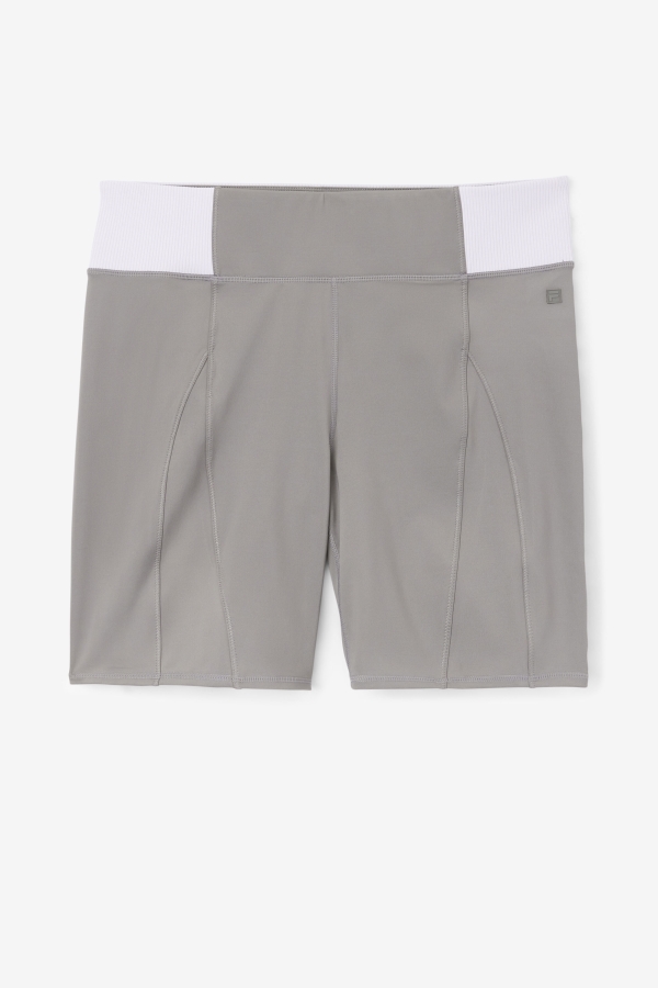 Fila Forza 8" Texture Bike Short Gargoyle-Lavender Blue