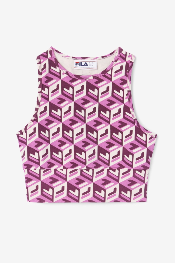 Rouge-Potpourri-Grape Wine Emmaline Tank Fila